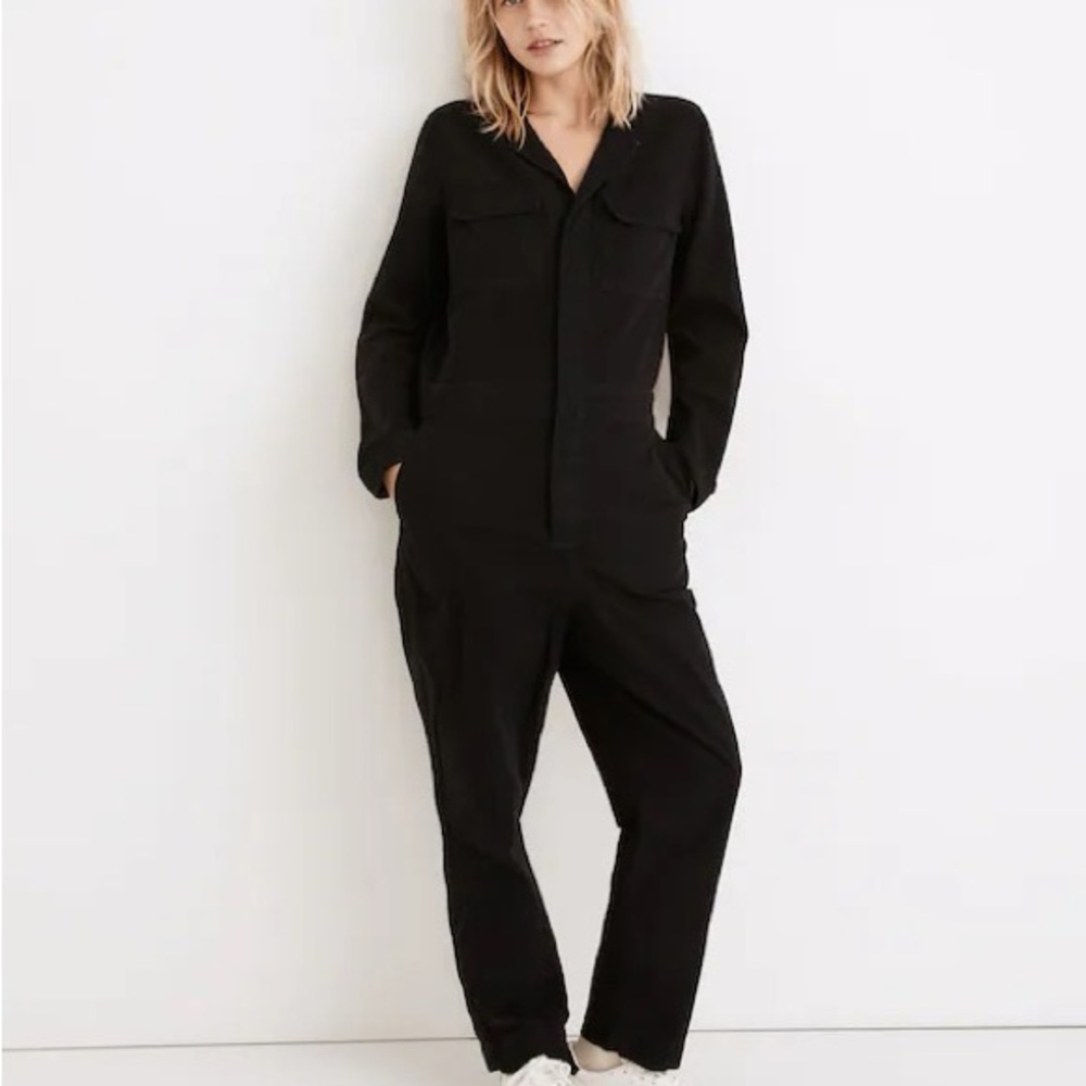 Madewell Coverall Jumpsuit - True Black